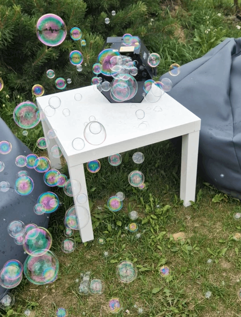 muilo burbulų aparato nuoma